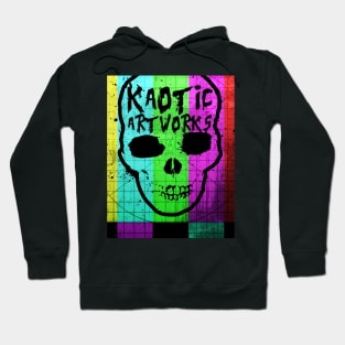 kaw test pattern skull Hoodie